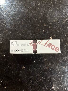 about-face Matte Paint-It Lip Color - Color “Last Goodnight” (Pink)